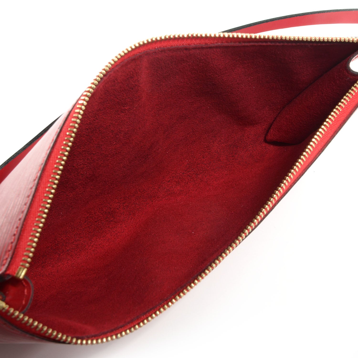 Louis Vuitton Epi Pochette Accessories 24 Rouge 5 of 7