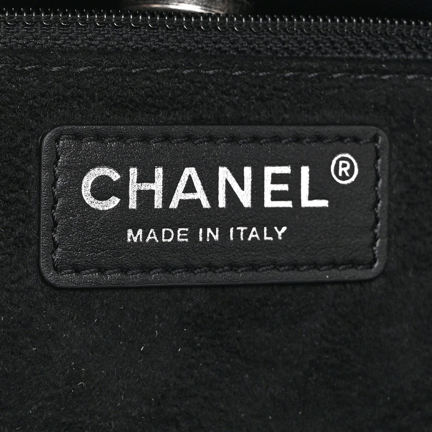 Chanel Caviar Small Studded Deauville Tote Black 6 of 10