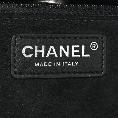 Chanel Caviar Small Studded Deauville Tote Black 6 of 10