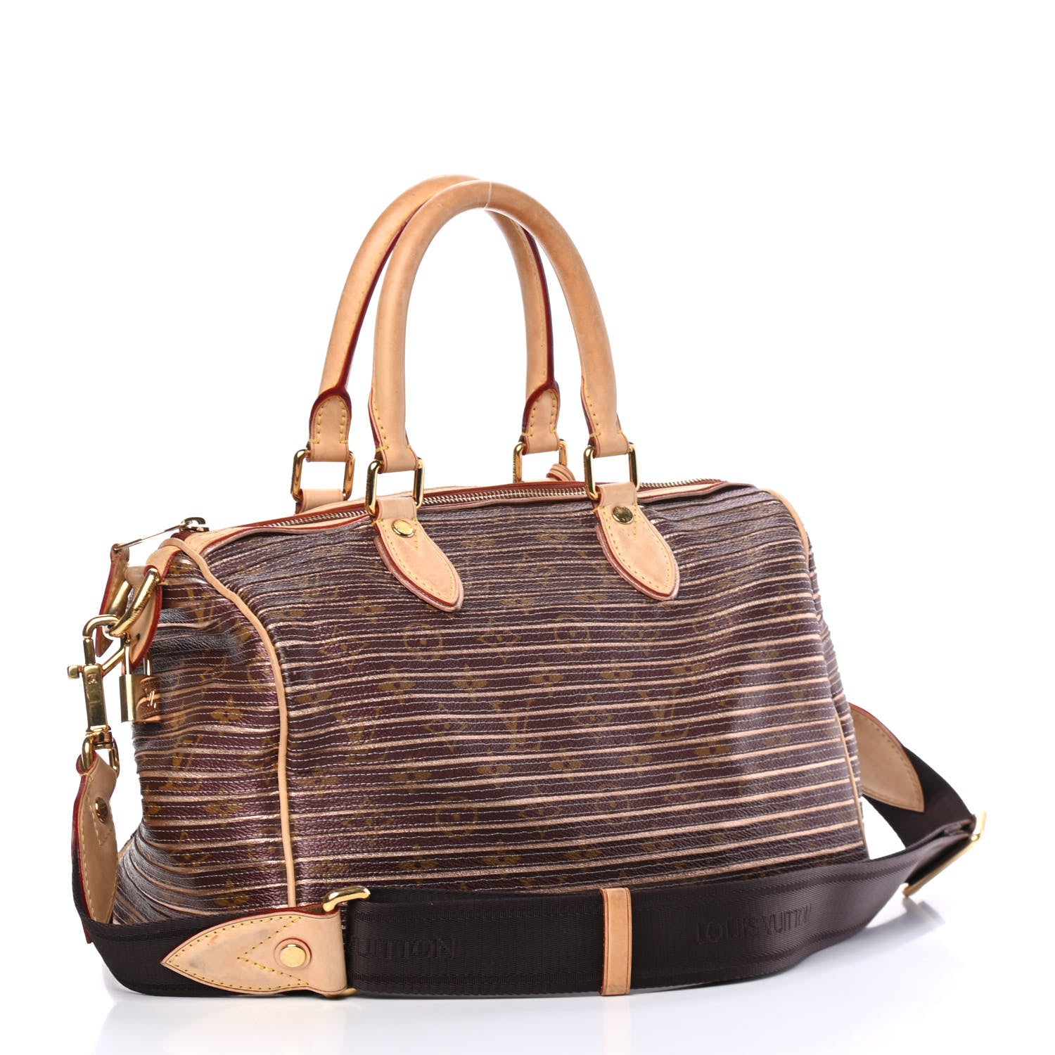 Louis Vuitton Monogram Eden Speedy Peach 2 of 4