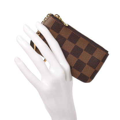Louis Vuitton Damier Ebene Key Pouch 2 of 7