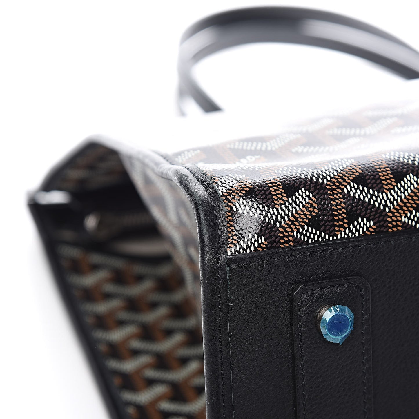 Goyardine Marquises Tote Black