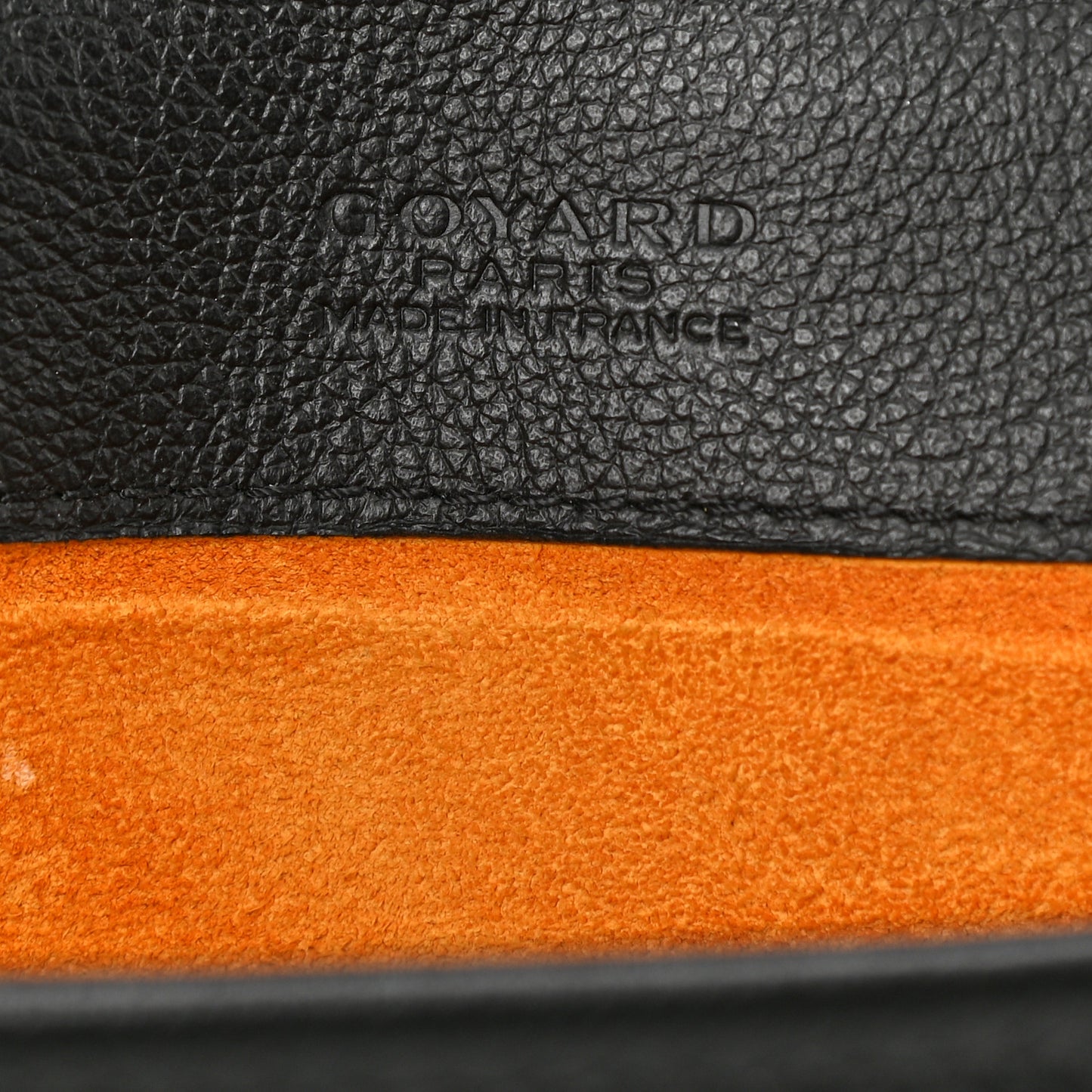 Goyardine Alexandre III Bag Black