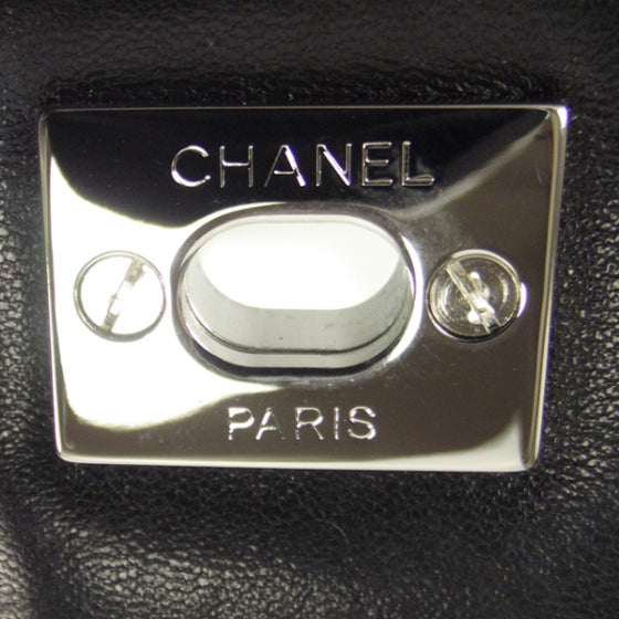 Chanel Lambskin Jumbo Double Flap Black 11 of 12