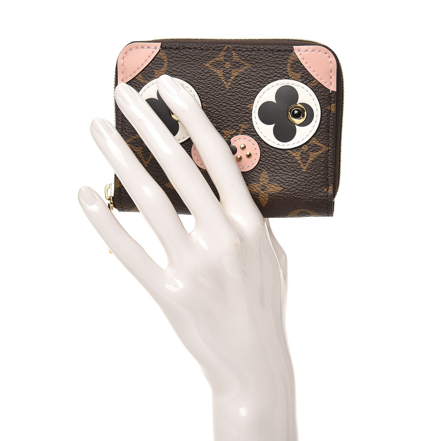 Monogram Valentine Dog Zippy Coin Purse