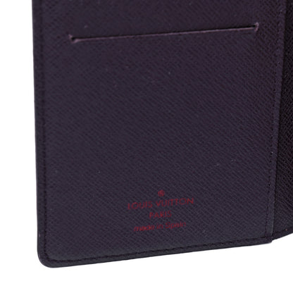 Louis Vuitton Damier Ebene Checkbook Cover Wallet 4 of 5