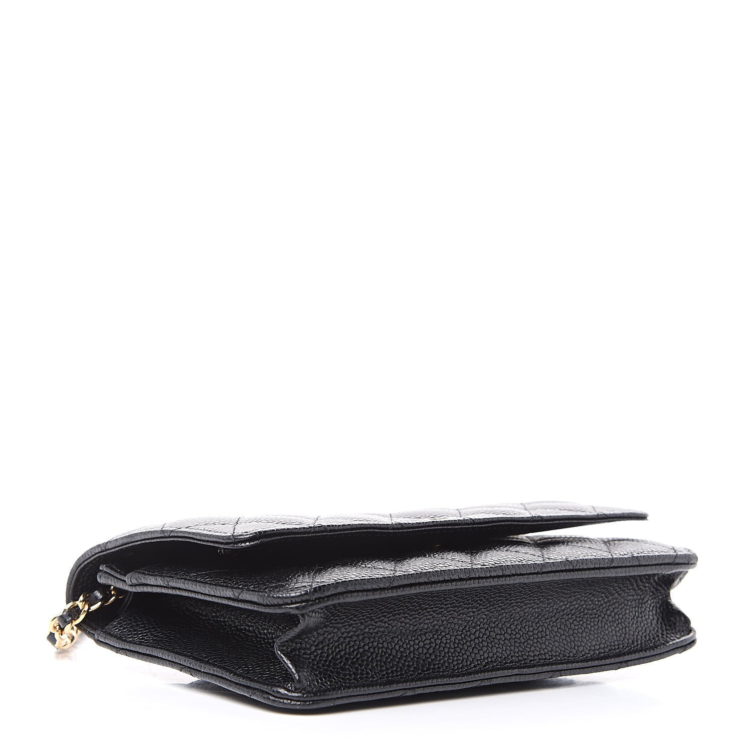 Chanel Caviar Quilted Wallet On Chain WOC Black 4 of 11
