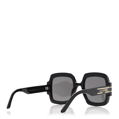 Christian Dior Acetate Diorsignature S1U Square Sunglasses Black 4 of 7