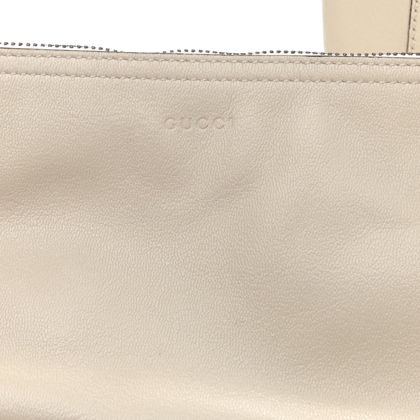 New Sakai Calfskin Lux Small Dahlia Tote Mystic White