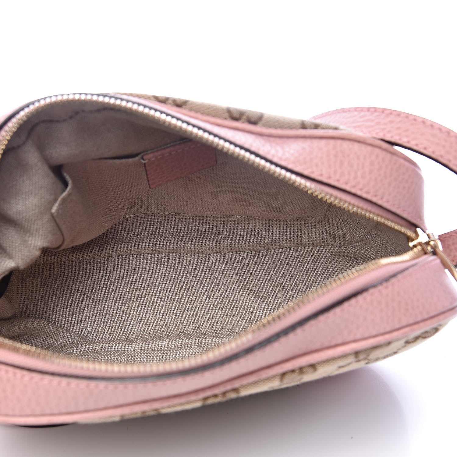 Gucci Monogram Mini Bree Messenger Bag Beige Soft Pink 5 of 9
