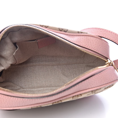 Gucci Monogram Mini Bree Messenger Bag Beige Soft Pink 5 of 9