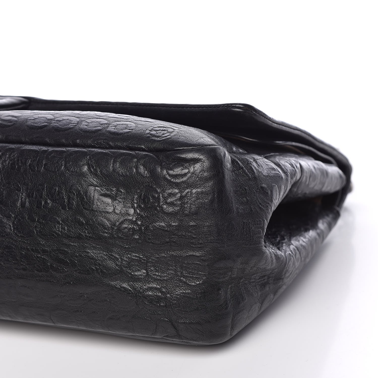 Chanel Calfskin Unlimited Jumbo Double Flap Black 14 of 19