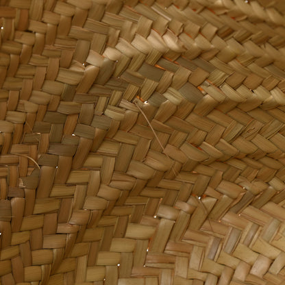 Christian Louboutin Woven Straw Loubishore Tote Beige 8 of 11