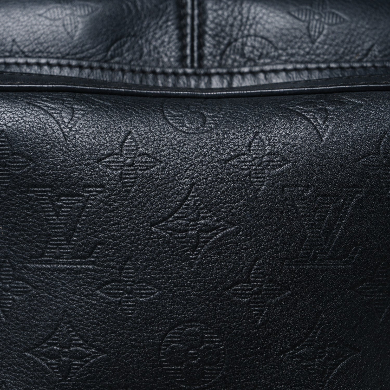 Louis Vuitton Calfskin Monogram Shadow Sprinter Backpack Black 8 of 10