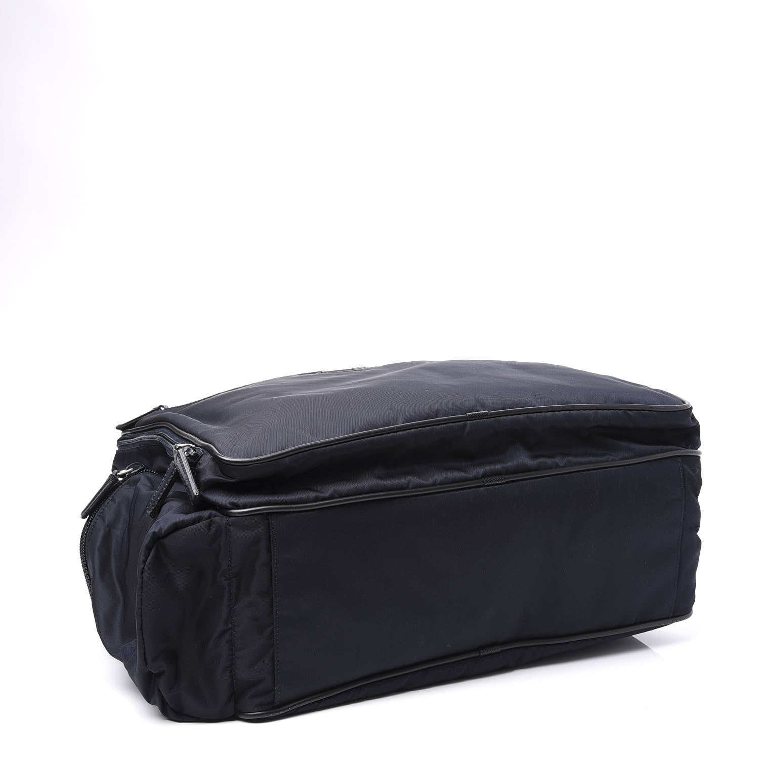 Prada Tessuto Nylon Vela Diaper Bag Navy 3 of 12
