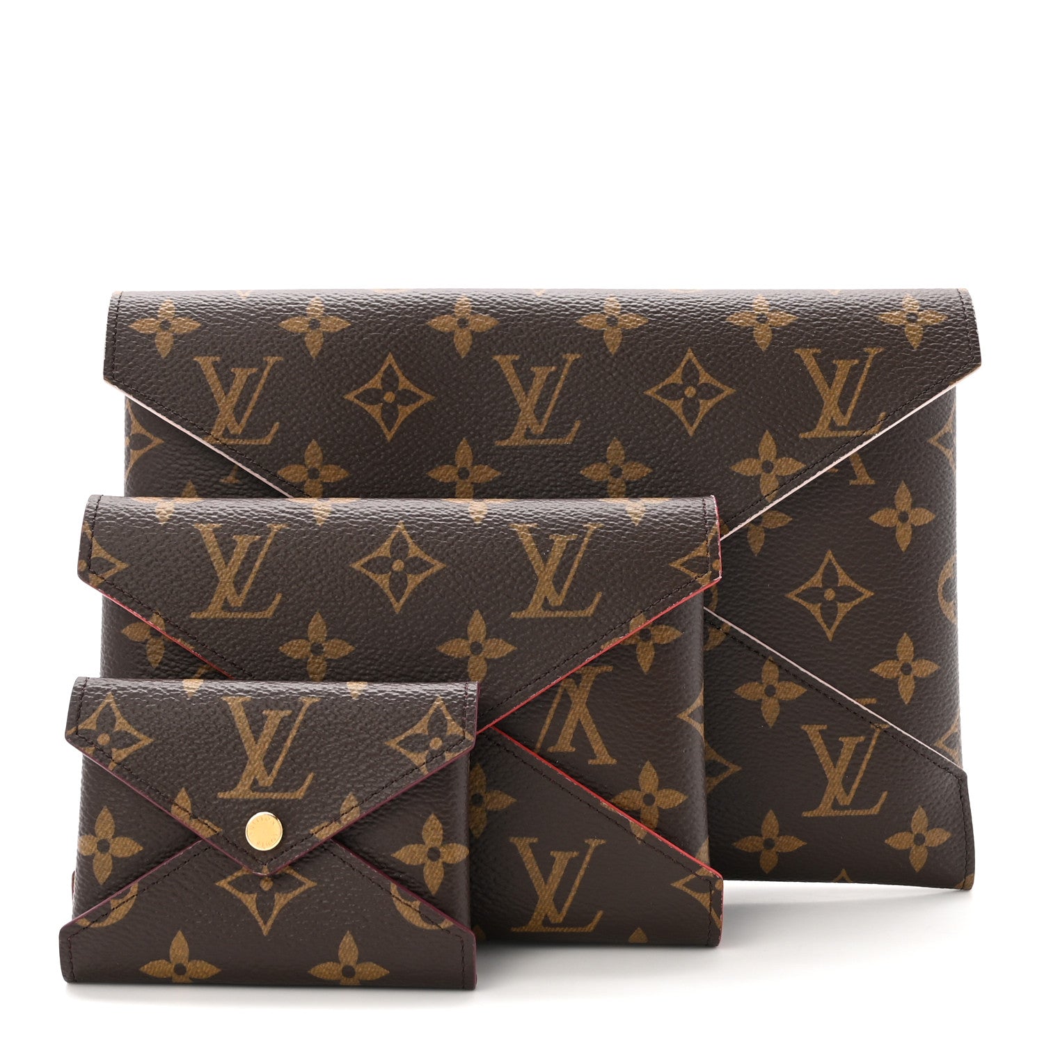 Louis Vuitton Monogram Kirigami Pochette Set 3 of 10