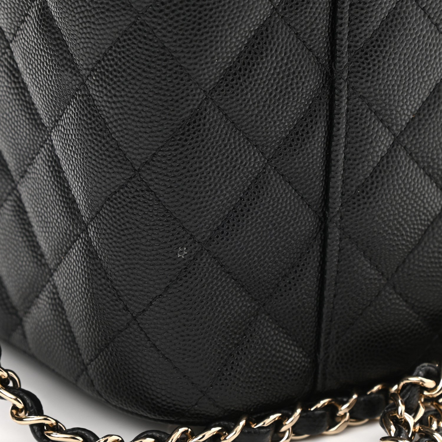 Chanel Caviar Quilted Small Top Handle Vanity Case With Chain Black 12 of 12