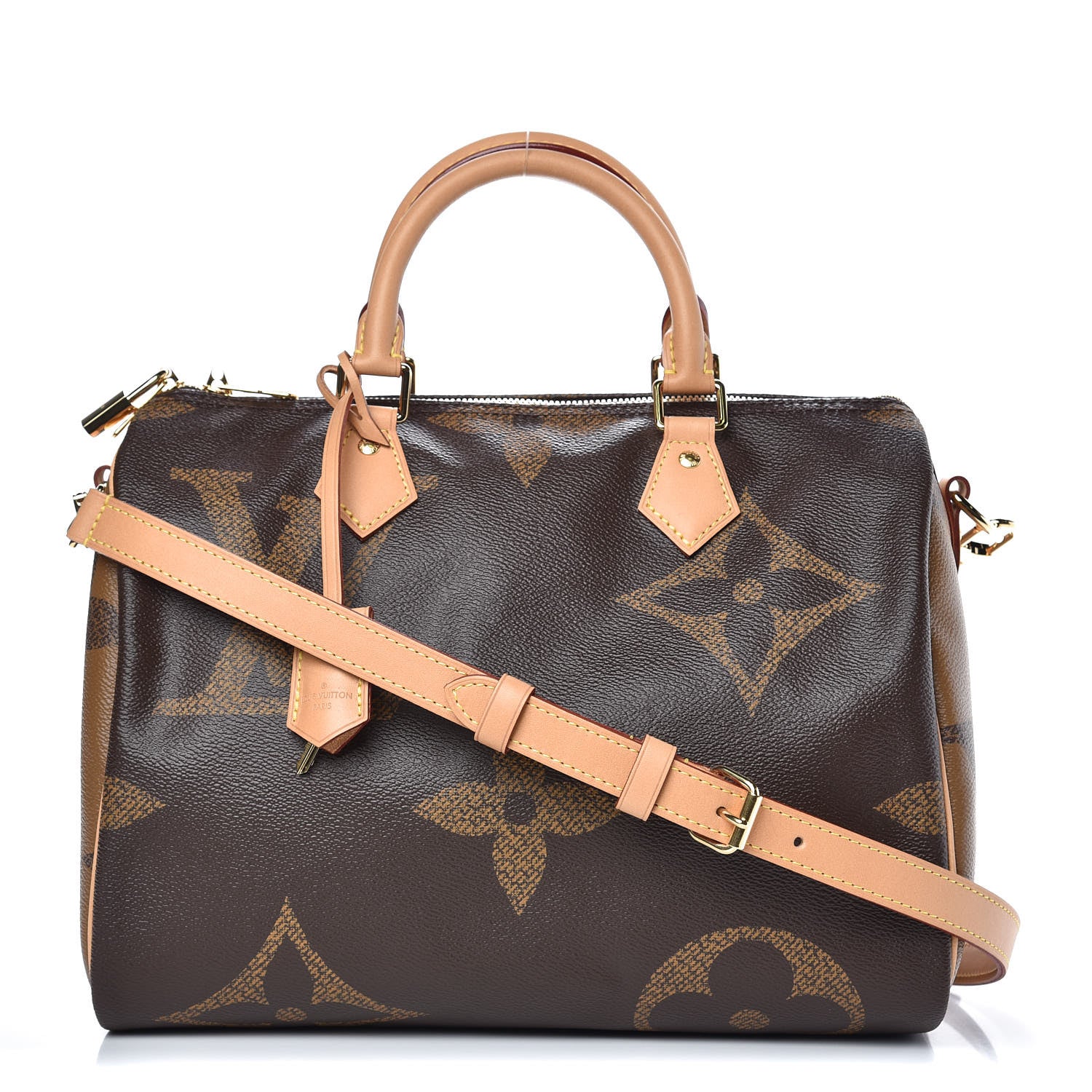 Louis Vuitton Reverse Monogram Giant Speedy Bandouliere 30 1 of 8