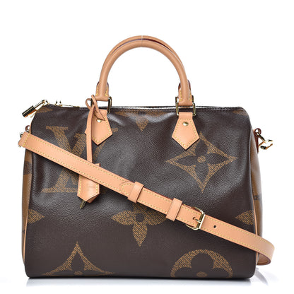 Louis Vuitton Reverse Monogram Giant Speedy Bandouliere 30 1 of 8