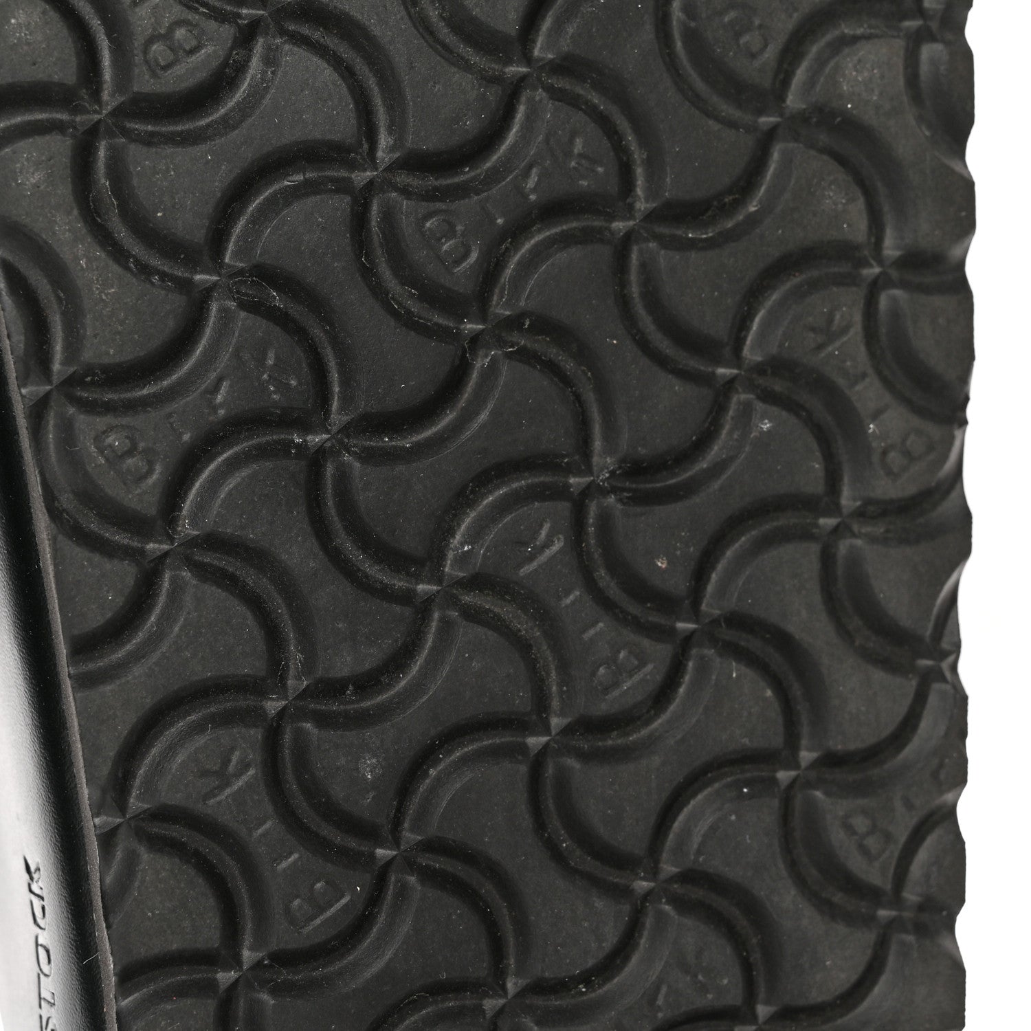 Valentino Garavani Calfskin VLTN Birkenstock Slide Sandals 43 Black 7 of 11