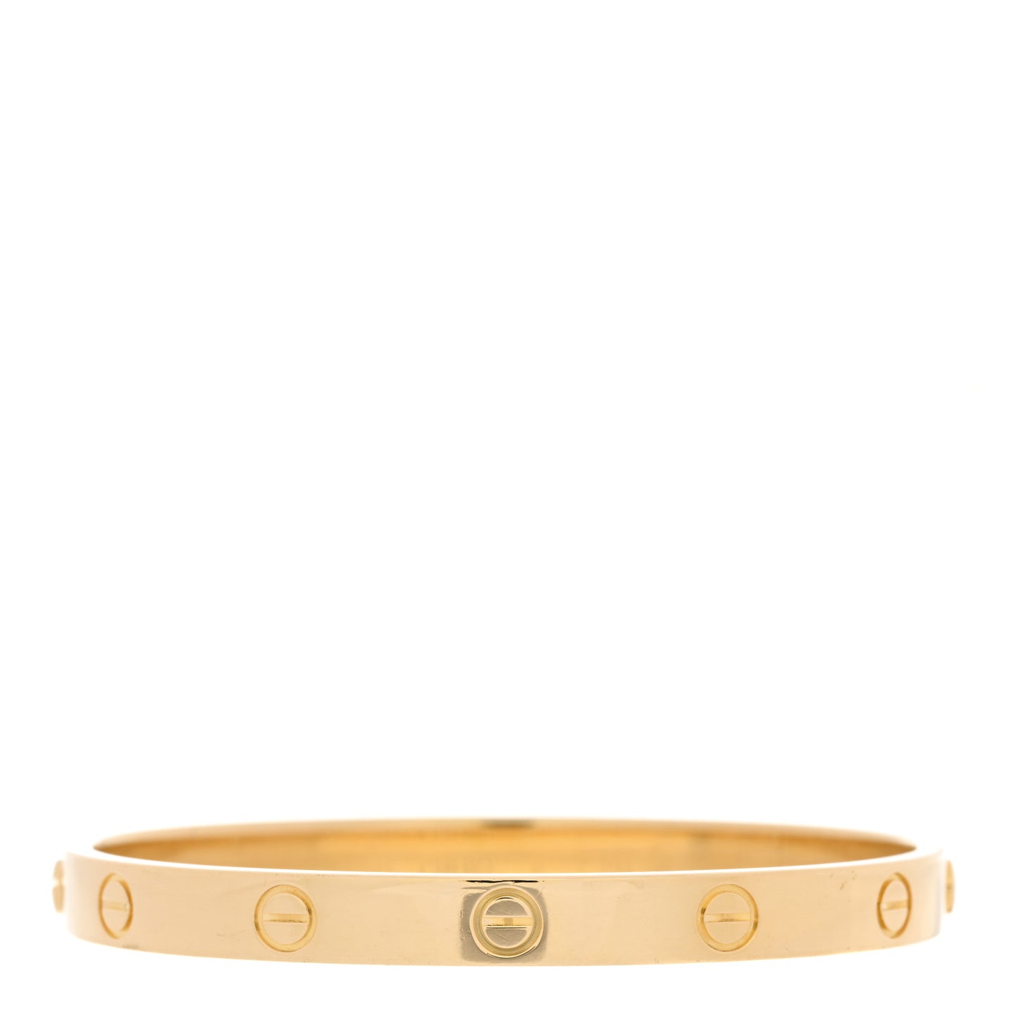 18K Yellow Gold LOVE Bracelet 17