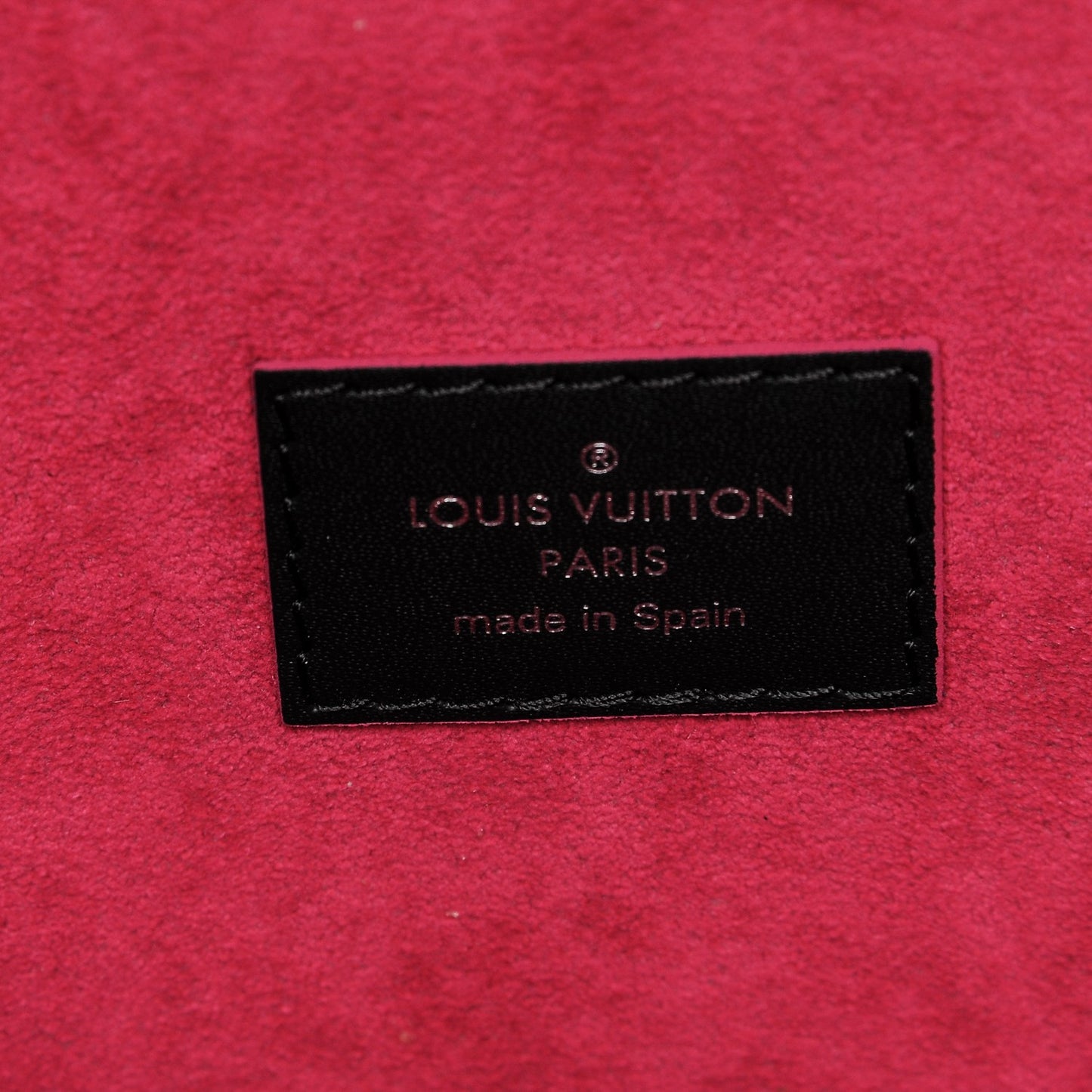 Epi Neverfull MM Black Hot Pink