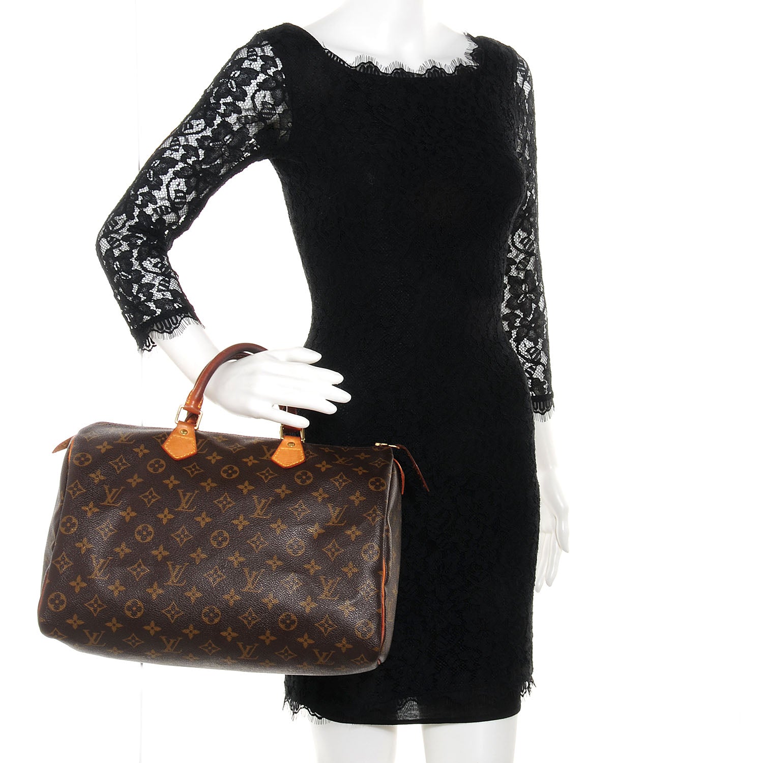 Louis Vuitton Monogram Speedy 35 2 of 8