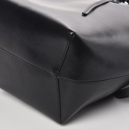 Mansur Gavriel Vegetable Tanned Calfskin Bucket Bag Black Flamma 12 of 12