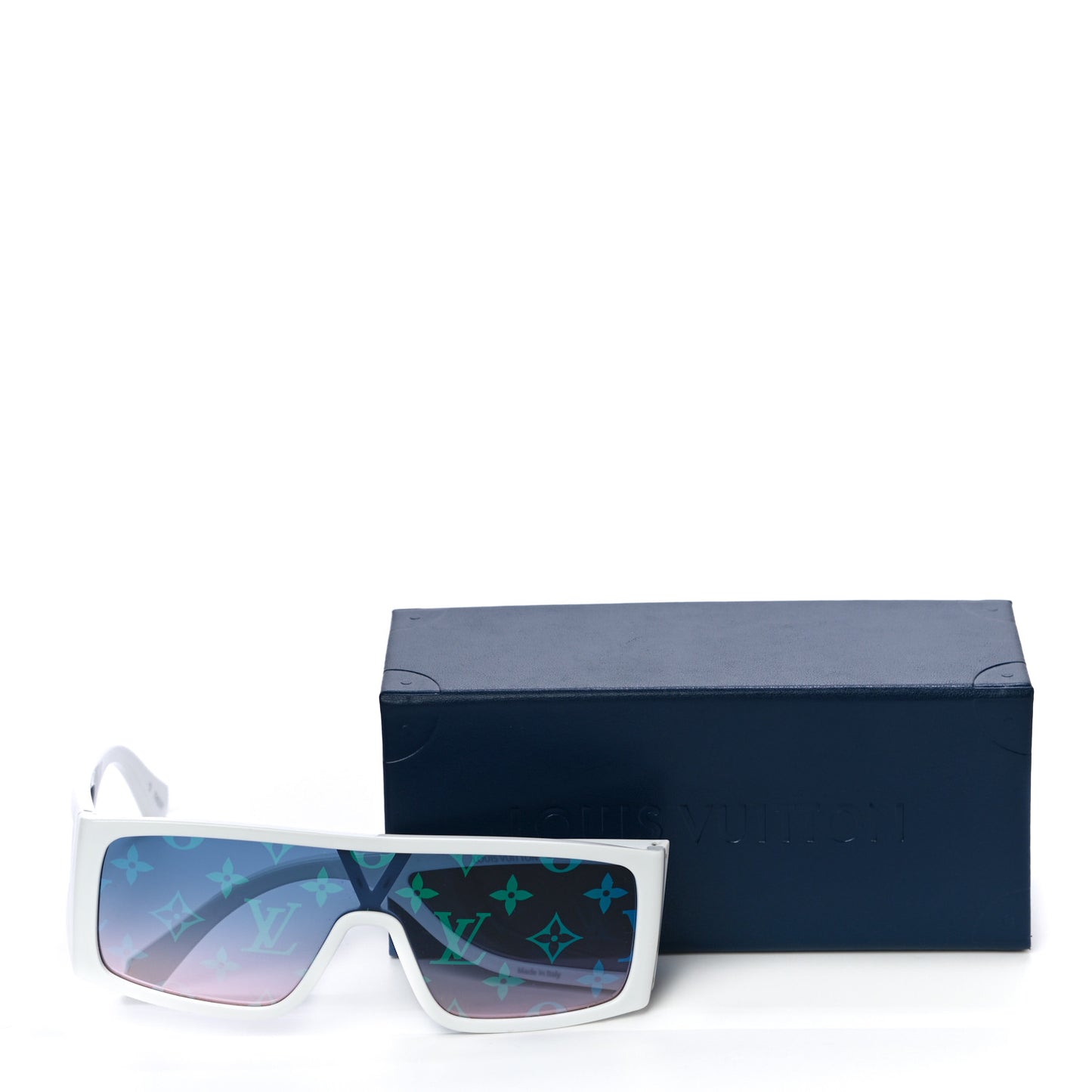Monogram Sideway Sunglasses TV0231 White