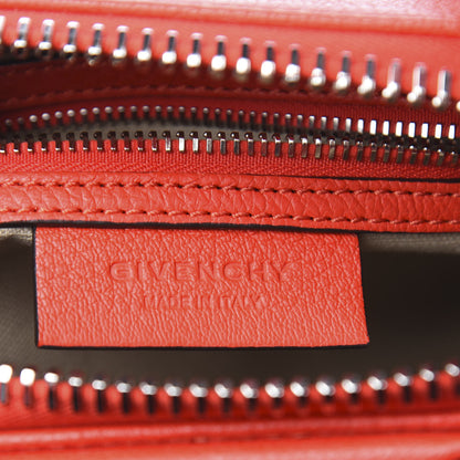 Givenchy Sugar Goatskin Mini Antigona Medium Red 6 of 10