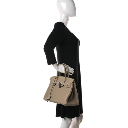 Hermes Togo Birkin 30 Trench 2 of 37