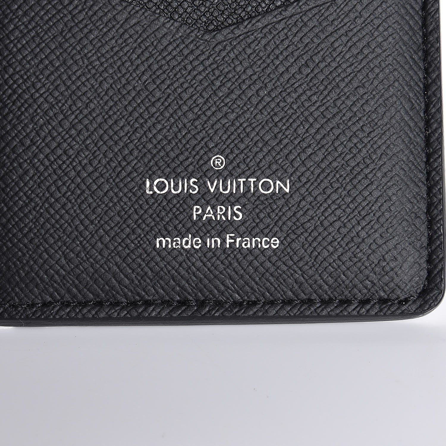 Louis Vuitton Taiga Pocket Organizer NM Black Gris 6 of 8