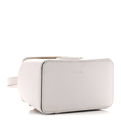 Valentino Garavani Grained Calfskin VSling Vanity Case White 4 of 12