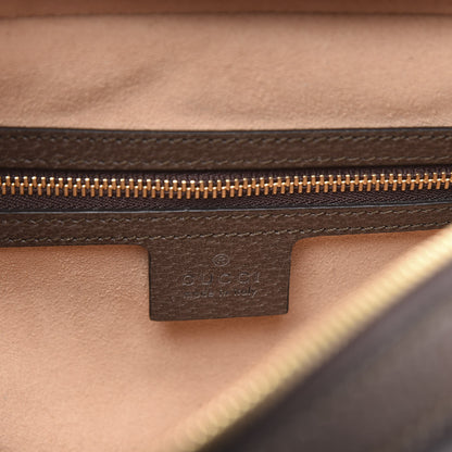 Gucci GG Supreme Monogram Web Small Ophidia Top Handle Shoulder Bag Brown 5 of 10
