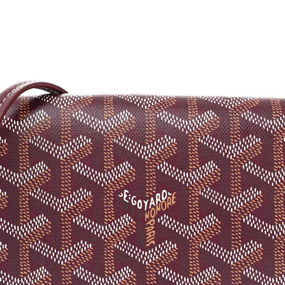 Goyard Goyardine Plumet Wallet Clutch Burgundy 8 of 10