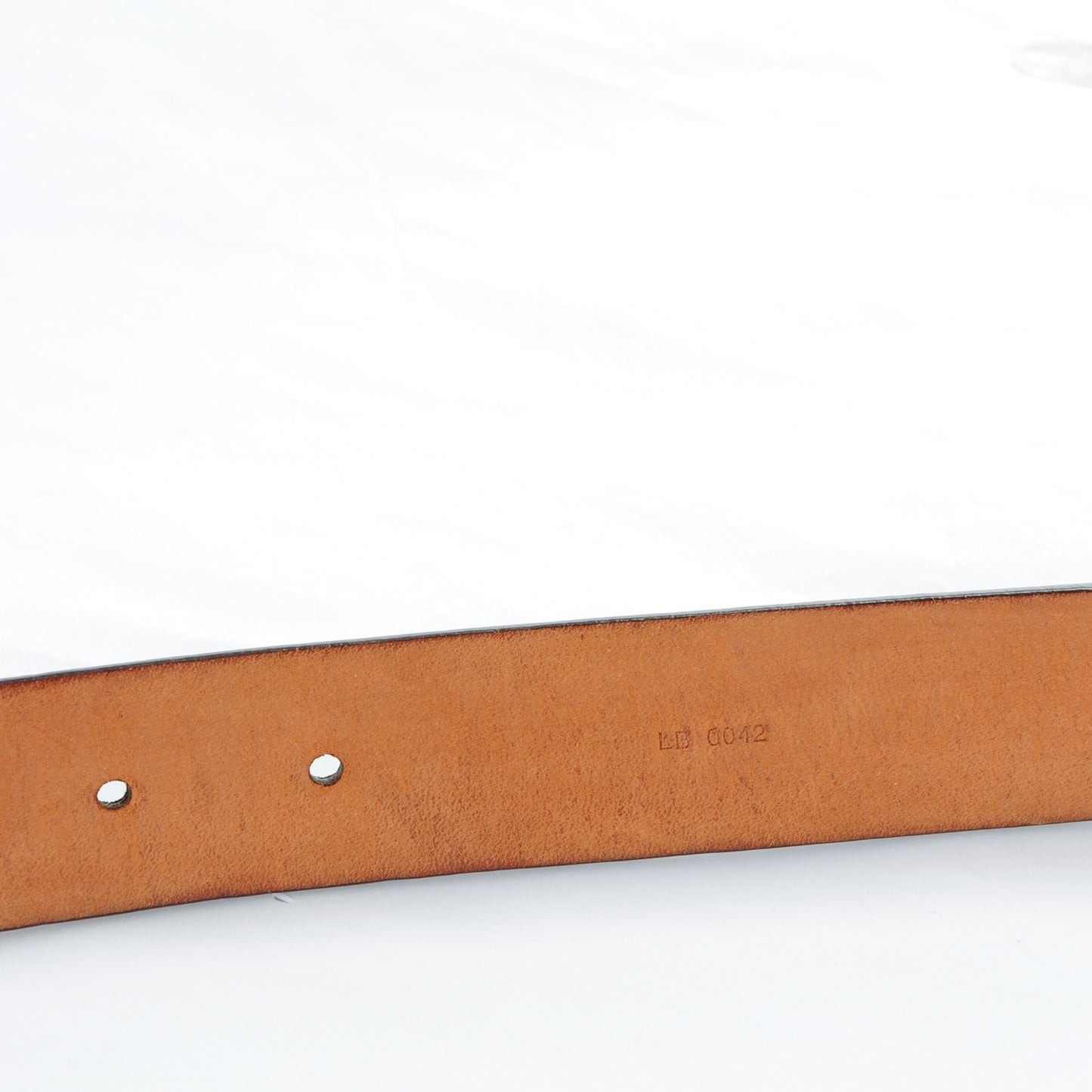 Damier Ebene LV Paris Belt Gold 75 30