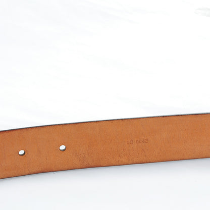 Louis Vuitton Damier Ebene LV Paris Belt Gold 75 30 7 of 11