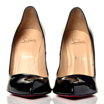Christian Louboutin Patent Corneille 100 Pumps 40.5 Black 2 of 8