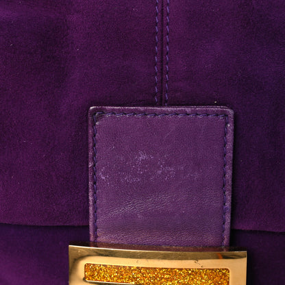 Fendi Suede Baguette Purple 11 of 11