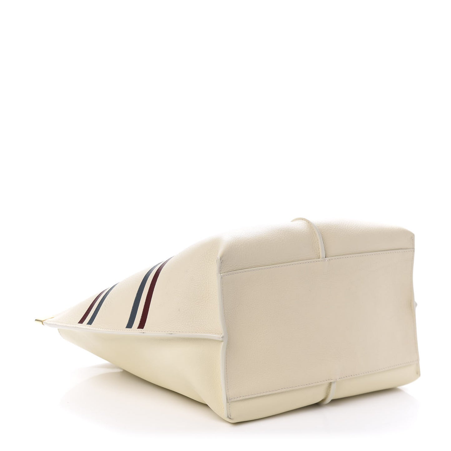 Smooth Calfskin Medium Vick Tote Off White