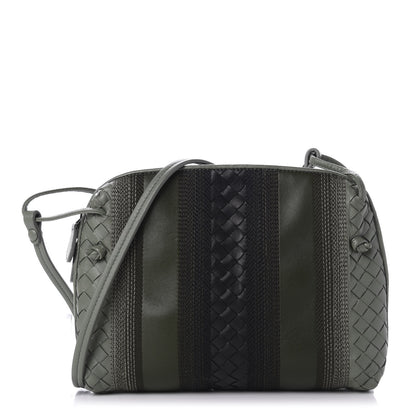 Bottega Veneta Nappa Intrecciato Embroidered Nodini Crossbody Messenger 1 of 9