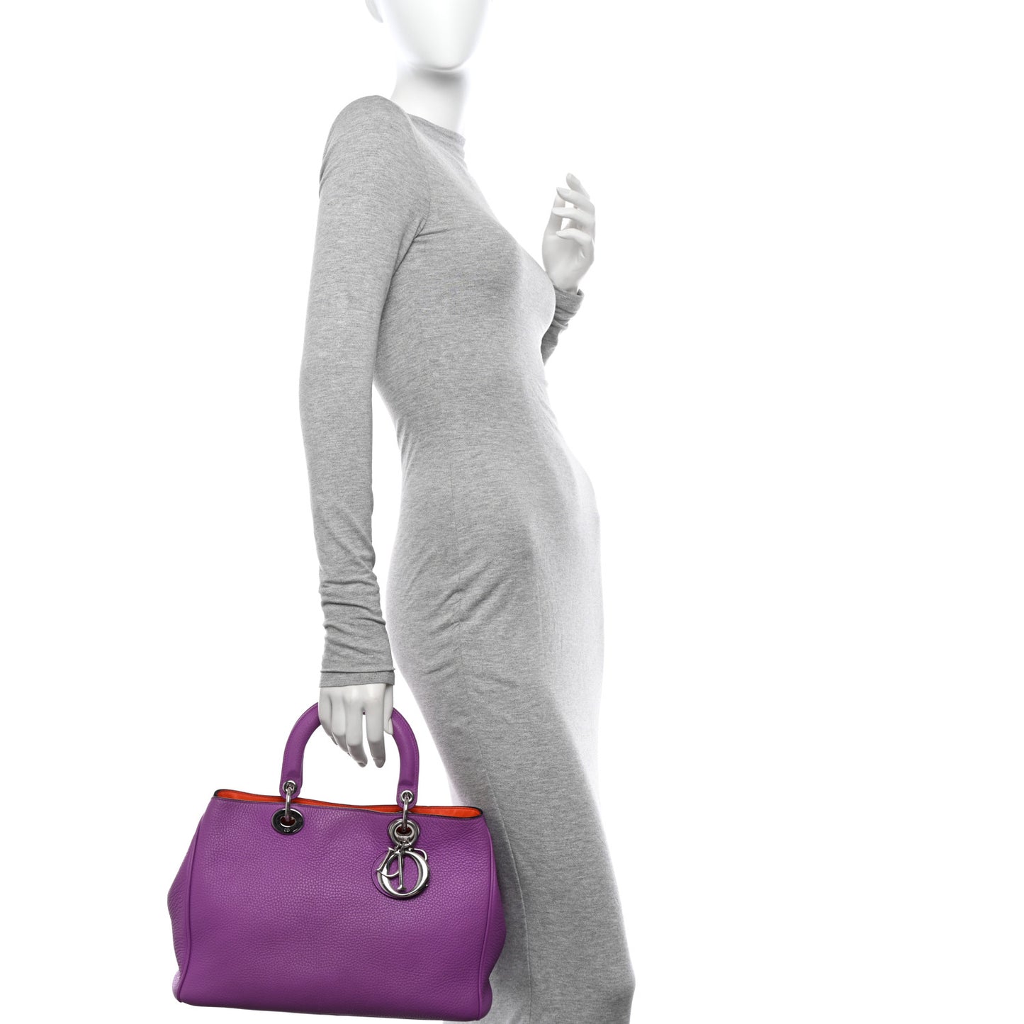 Bullcalf Medium Diorissimo Tote Parme