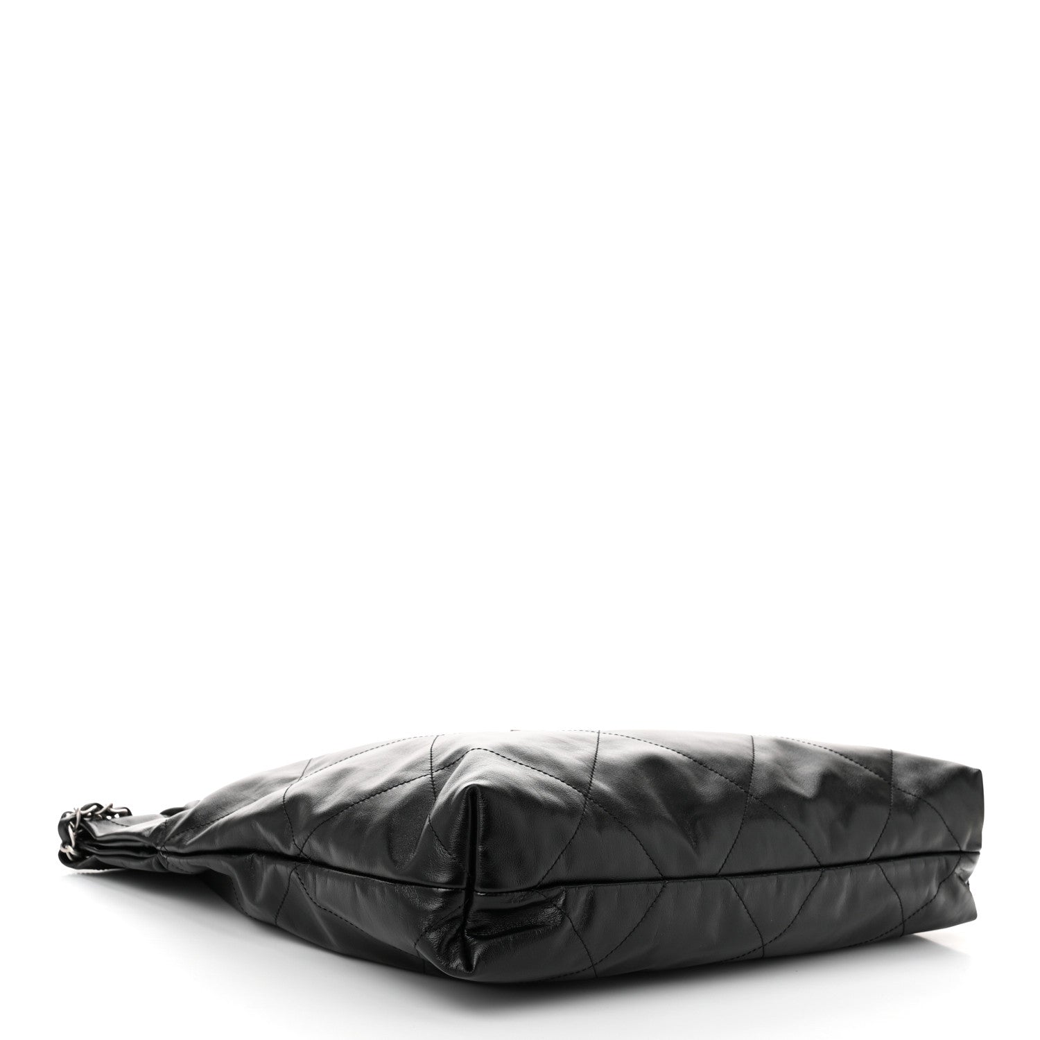 Chanel Shiny Calfskin Quilted Chanel 22 Black 5 of 11