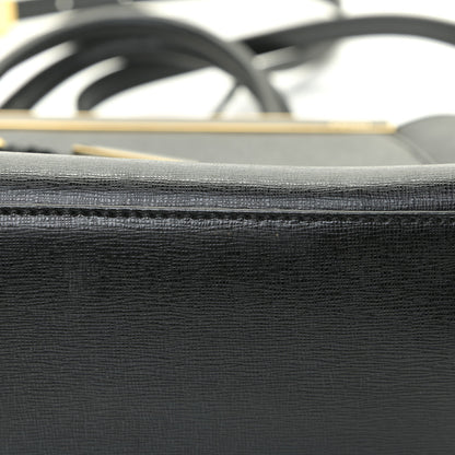 Fendi Vitello Elite Petite 2Jours Tote Black 15 of 19