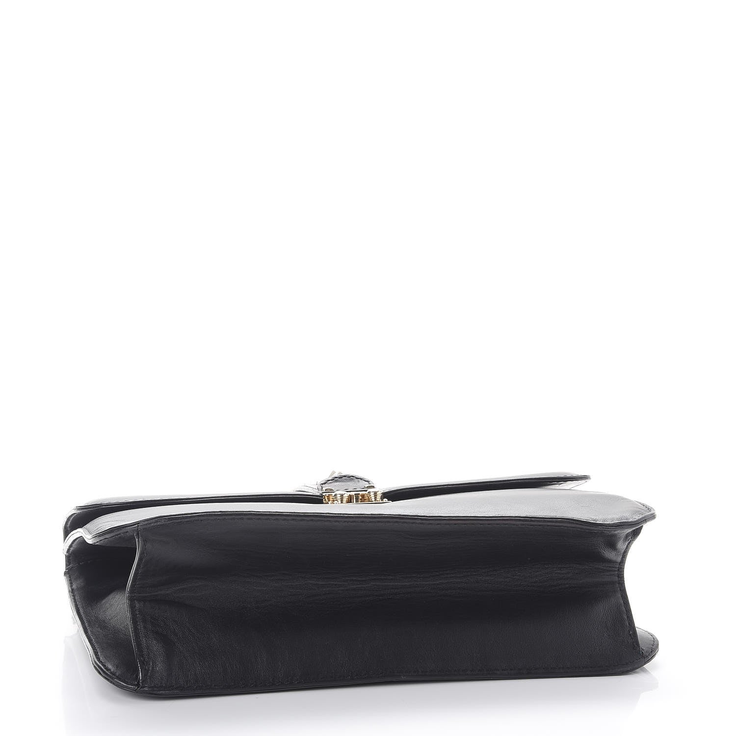 Valentino Garavani Vitello Extra Large Glam Lock Rockstud Flap Black 4 of 11
