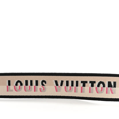 Louis Vuitton Jacquard Diane Shoulder Strap Black 4 of 6