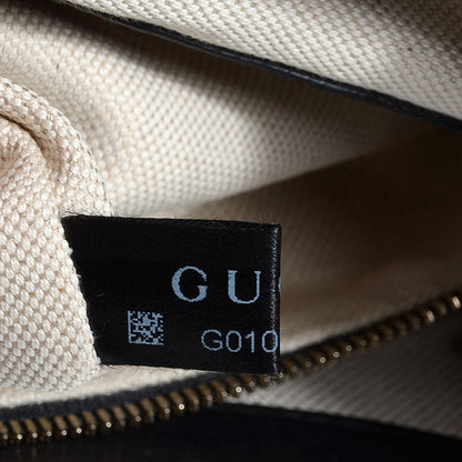 Gucci Leather Medium Jackie Shoulder Bag Black 8 of 9