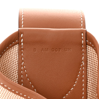 Hermes Canvas Swift Arcon Beige Gold 7 of 12