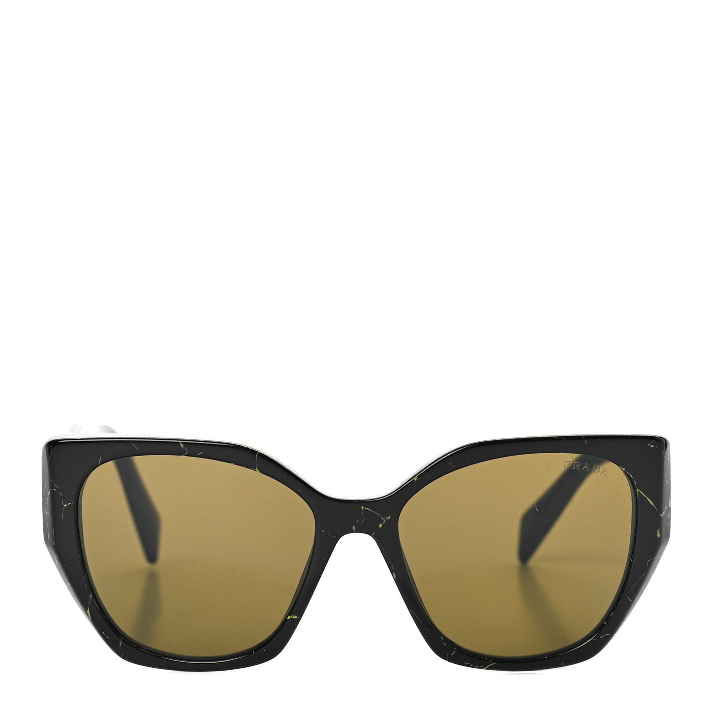 Acetate Symbole Sunglasses SPR 19Z Black Green