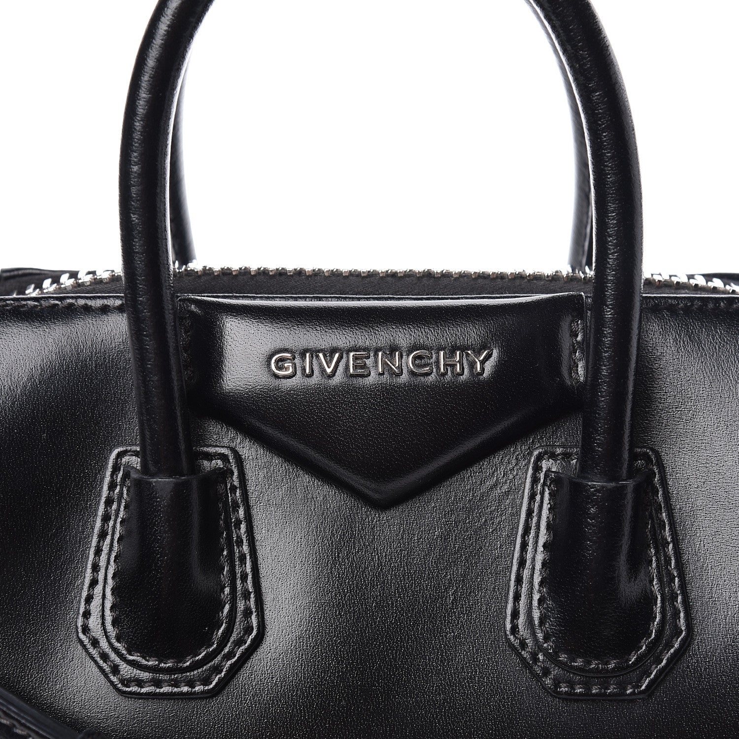 Givenchy Shiny Lord Calfskin Mini Antigona Black 15 of 15